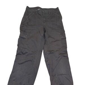 L.L.Bean | Women's Gray Cargo Pants | Size‎ 8 Tall | Utility Trousers